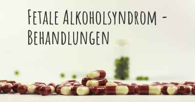 Fetale Alkoholsyndrom - Behandlungen
