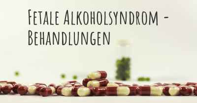 Fetale Alkoholsyndrom - Behandlungen