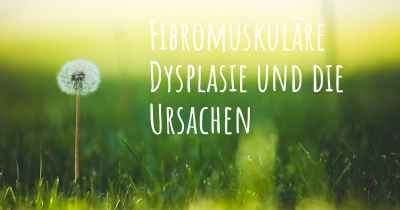 Fibromuskuläre Dysplasie und die Ursachen