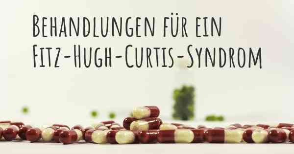 Behandlungen für ein Fitz-Hugh-Curtis-Syndrom