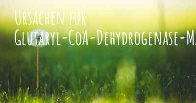 Ursachen für Glutaryl-CoA-Dehydrogenase-Mangel