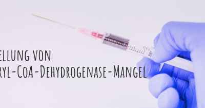 Feststellung von Glutaryl-CoA-Dehydrogenase-Mangel