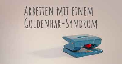 Arbeiten mit einem Goldenhar-Syndrom