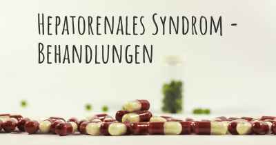 Hepatorenales Syndrom - Behandlungen
