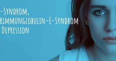 Hiob-Syndrom, Hyperimmunglobulin-E-Syndrom und Depression