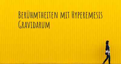 Berühmtheiten mit Hyperemesis Gravidarum