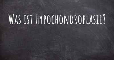 Was ist Hypochondroplasie?