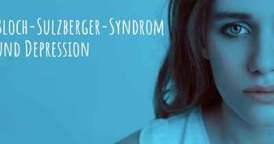 Bloch-Sulzberger-Syndrom und Depression