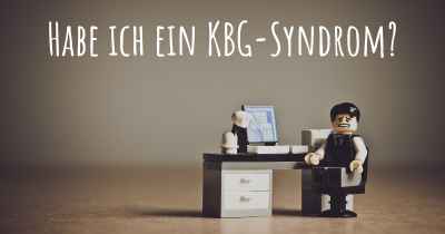 Habe ich ein KBG-Syndrom?