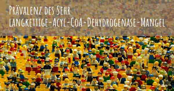 Prävalenz des Sehr langkettige-Acyl-CoA-Dehydrogenase-Mangel