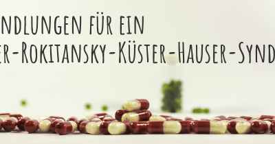 Behandlungen für ein Mayer-Rokitansky-Küster-Hauser-Syndrom