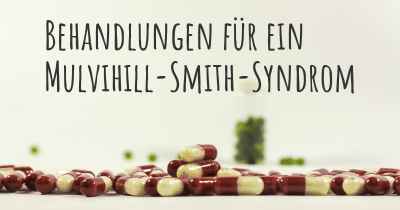 Behandlungen für ein Mulvihill-Smith-Syndrom