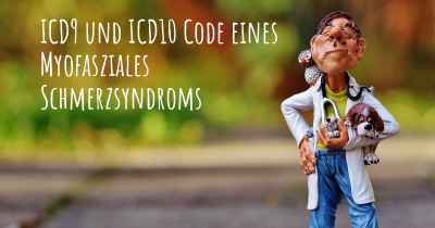 ICD9 und ICD10 Code eines Myofasziales Schmerzsyndroms