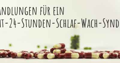 Behandlungen für ein Nicht-24-Stunden-Schlaf-Wach-Syndrom