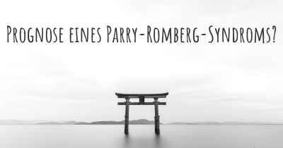 Prognose eines Parry-Romberg-Syndroms?