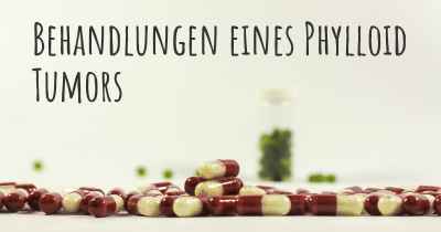 Behandlungen eines Phylloid Tumors