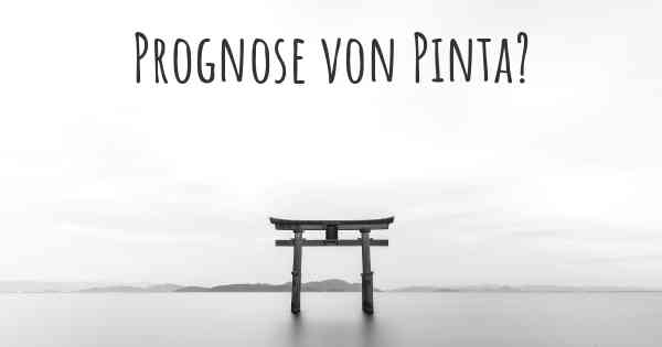 Prognose von Pinta?