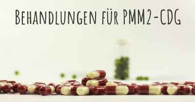Behandlungen für PMM2-CDG