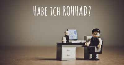 Habe ich ROHHAD?