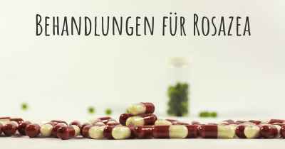 Behandlungen für Rosazea