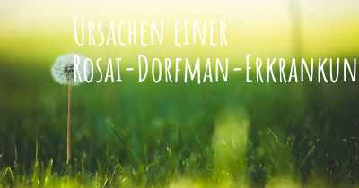 Ursachen einer Rosai-Dorfman-Erkrankung