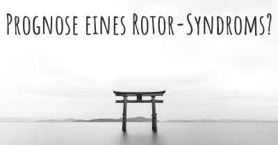 Prognose eines Rotor-Syndroms?