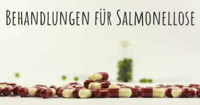 Behandlungen für Salmonellose