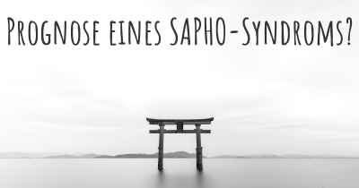 Prognose eines SAPHO-Syndroms?