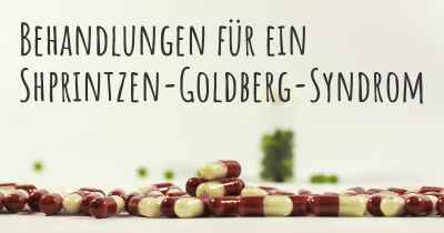 Behandlungen für ein Shprintzen-Goldberg-Syndrom