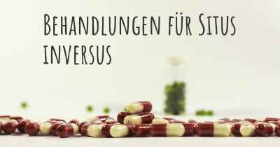 Behandlungen für Situs inversus