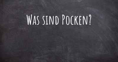 Was sind Pocken?
