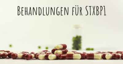 Behandlungen für STXBP1