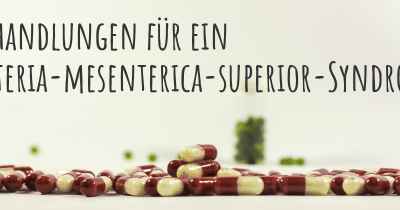 Behandlungen für ein Arteria-mesenterica-superior-Syndrom