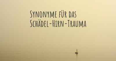 Synonyme für das Schädel-Hirn-Trauma