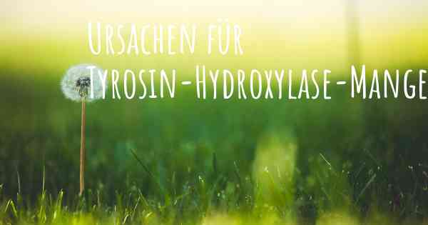 Ursachen für Tyrosin-Hydroxylase-Mangel