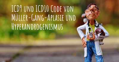 ICD9 und ICD10 Code von Müller-Gang-Aplasie und Hyperandrogenismus