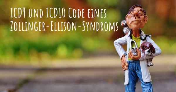ICD9 und ICD10 Code eines Zollinger-Ellison-Syndroms