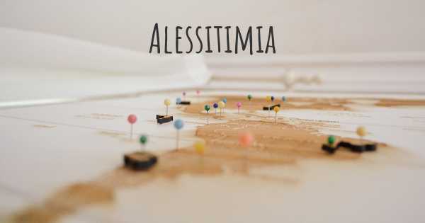 Alessitimia