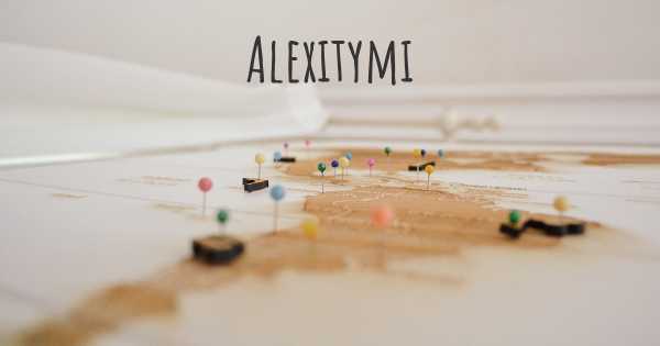 Alexitymi