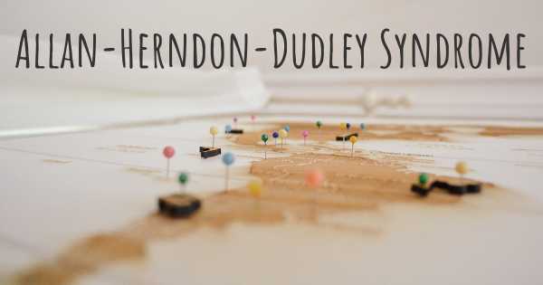 Allan-Herndon-Dudley Syndrome
