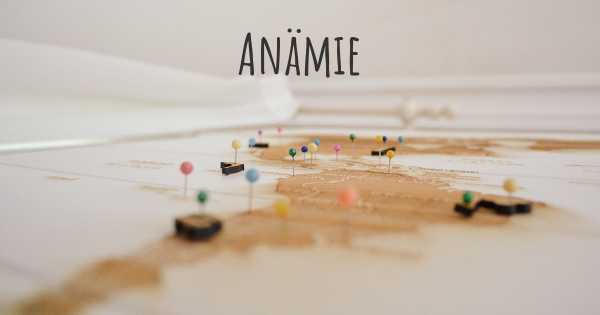 Anämie