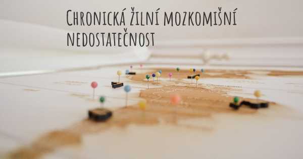 Chronická žilní mozkomišní nedostatečnost