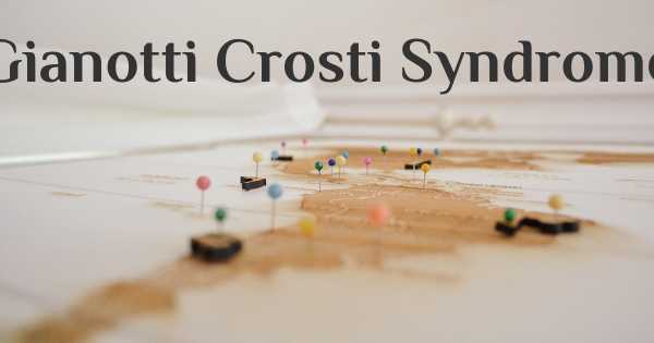 Gianotti Crosti Syndrome