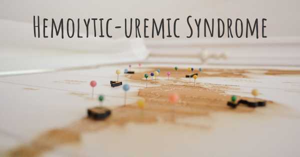 Hemolytic-uremic Syndrome