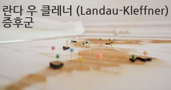 란다 우 클레너 (Landau-Kleffner) 증후군