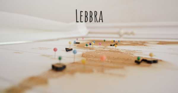 Lebbra