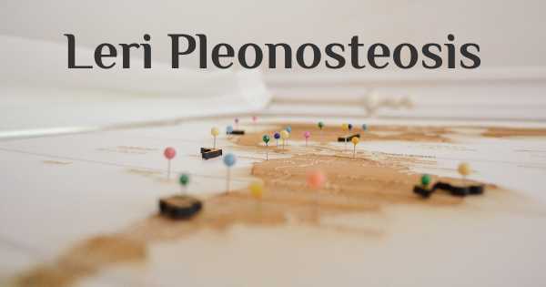 Leri Pleonosteosis