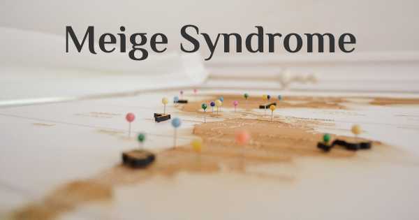 Meige Syndrome