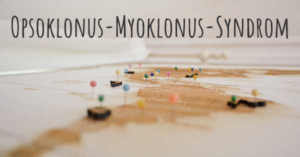 Opsoklonus-Myoklonus-Syndrom