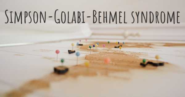 Simpson-Golabi-Behmel syndrome